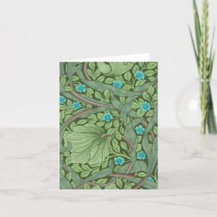 Forget-Me-Nots, Wallpaper by William Morris Thank You Card