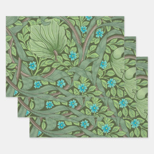 Forget-Me-Nots, Wallpaper by William Morris Wrapping Paper Sheet