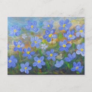 forget me postcard