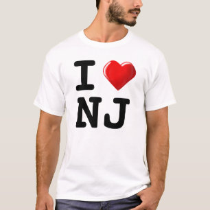 Forget New York! I Love New Jersey! T-Shirt