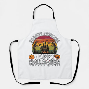 Forget Princess Happy Halloween Haunted House Pump Apron