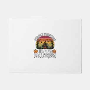 Forget Princess Happy Halloween Haunted House Pump Doormat