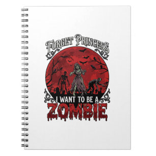 Forget Princess Zombie Blood Moon Graveyard Bats S Notebook