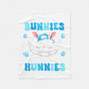 Forget The Bunnies Chasing Hunnies Toddler Boys Fleece Blanket