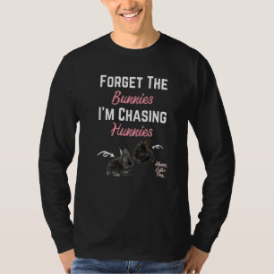 Forget the Bunnies I'm Chasing Hunnies Easter Egg T-Shirt