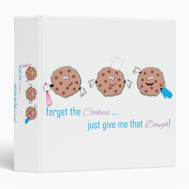 Forget the Cookies Binder (Front/Spine)