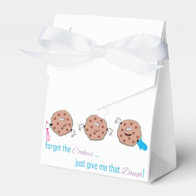 Forget the Cookies Favor Box (Front Side)