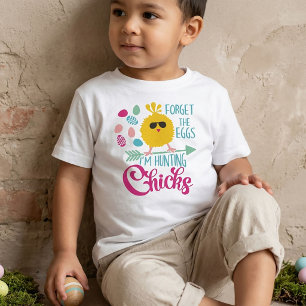 Forget The Eggs Easter T-Shirt for Kids