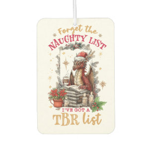 Forget The Naughty List I've Got a TBR List  Air Freshener