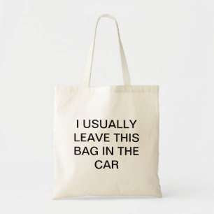 Forgetful Shopper Tote Bag