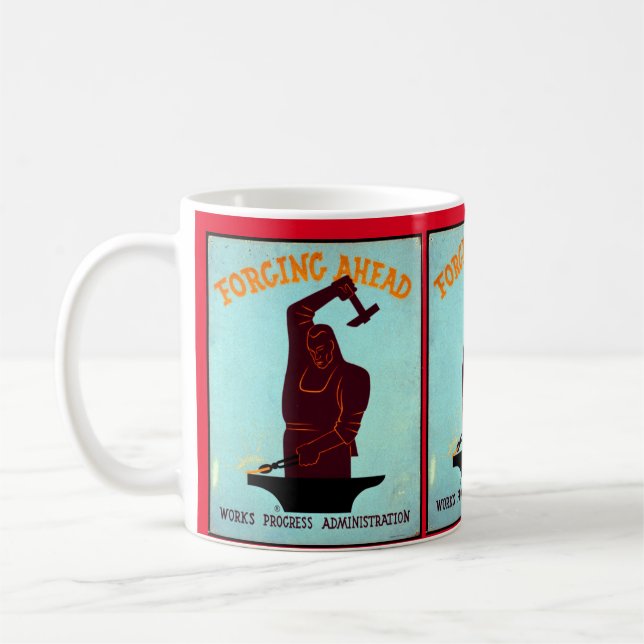 Forging Ahead Coffee Mug (Left)