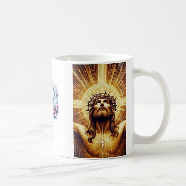 🌿✨ Forgive, and enjoy the taste of peace Coffee Mug (Right)