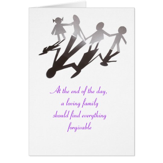 forgive card