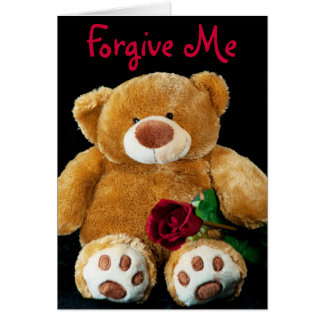 Forgive Me Card