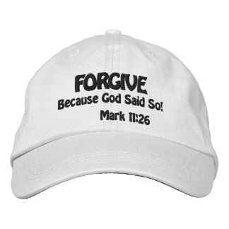 Forgive Others Embroidered Hat