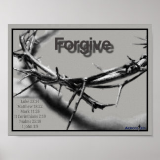 Forgive poster