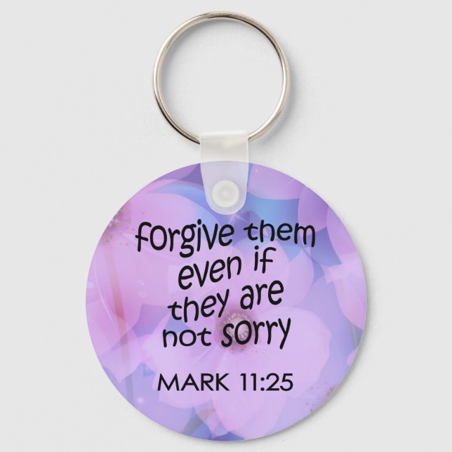 Forgive Them Keychain (Front)
