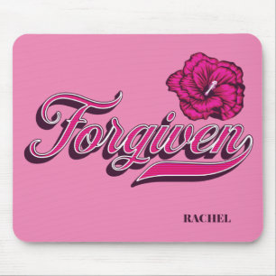 Forgiven Hibiscus Mouse Pad