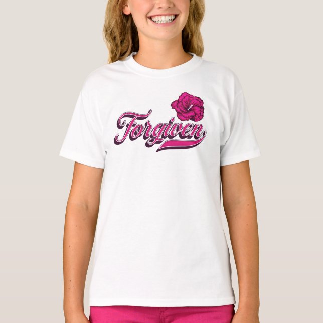 Forgiven Hibiscus  T-Shirt (Front)