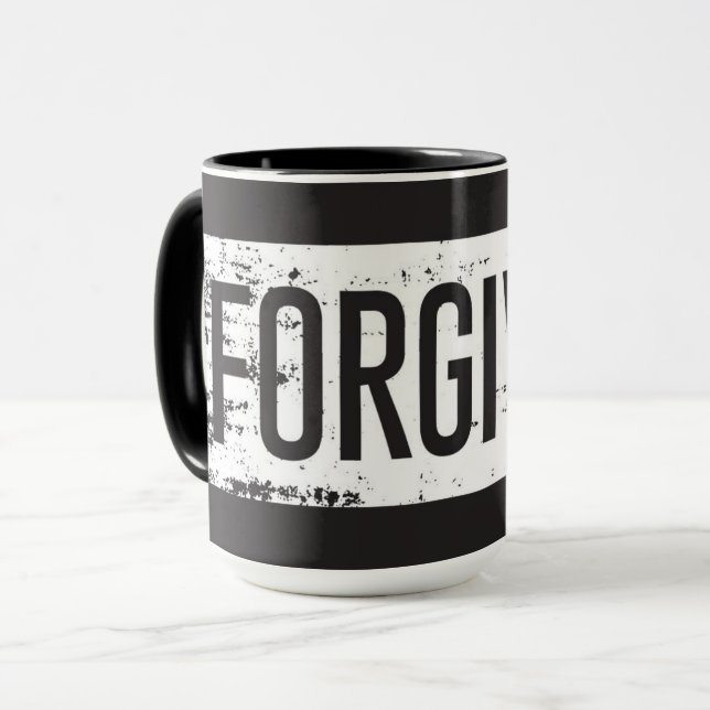 FORGIVEN Mug (Front Left)