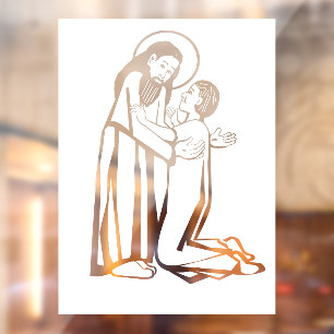 Forgiven Prodigal Son image Window Cling