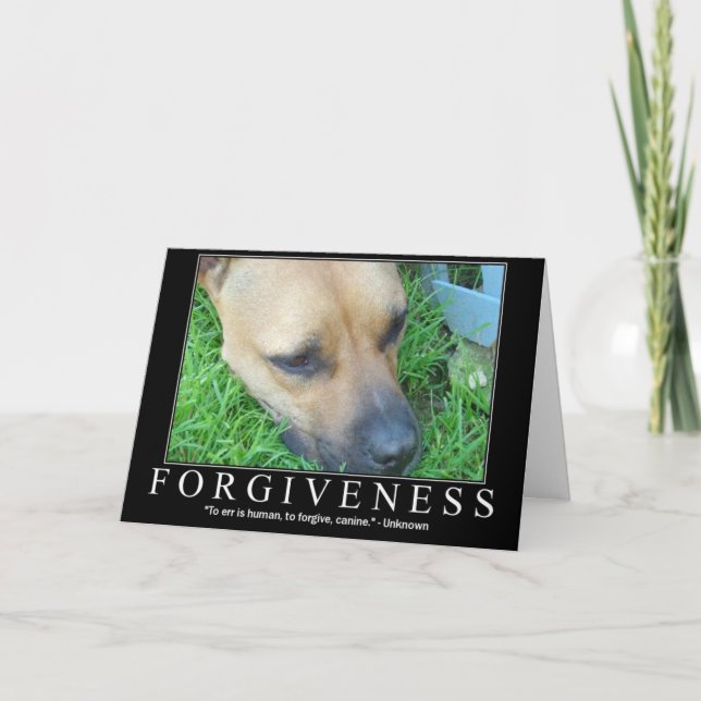 Forgiveness Card (Front)