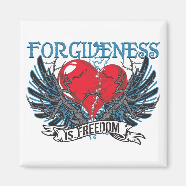 Forgiveness Is Freedom Magnet (Front)