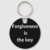 Forgiveness is the key