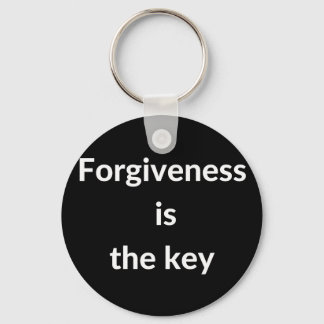 Forgiveness is the key keychain
