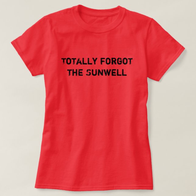 Forgot the Sunwell tee (Design Front)
