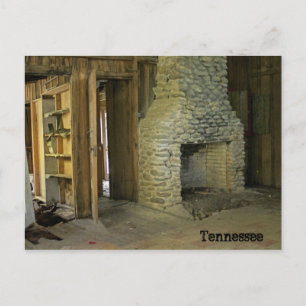 Forgotten Fireplace Postcard