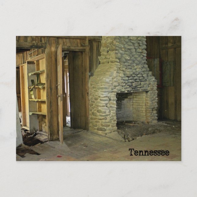 Forgotten Fireplace Postcard (Front)