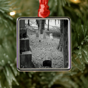 Forgotten Grave Metal Ornament
