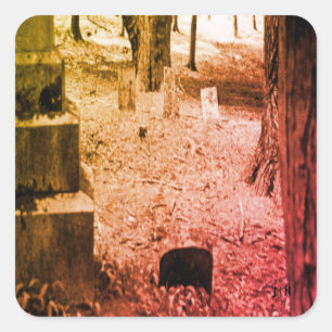 Forgotten Grave  Square Sticker