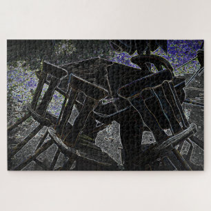 Forgotten in the dark jigsaw puzzle