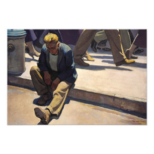 Forgotten Man, 1934 by Maynard Dixon Photo Print