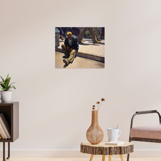 Forgotten Man by Maynard Dixon Poster (Living Room 3)