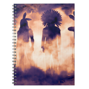 Forgotten Native American Warriors Emerging from t Notebook