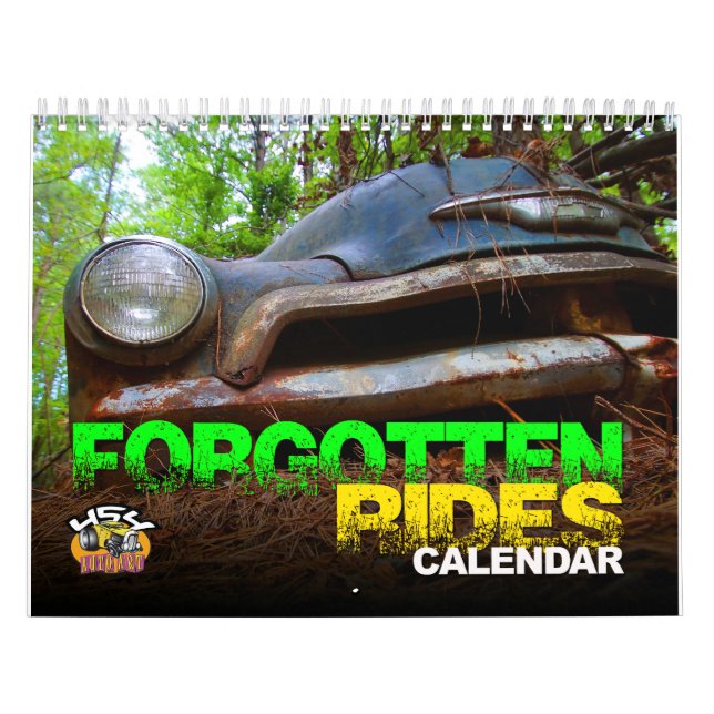 Forgotten Rides Calendar (Cover)
