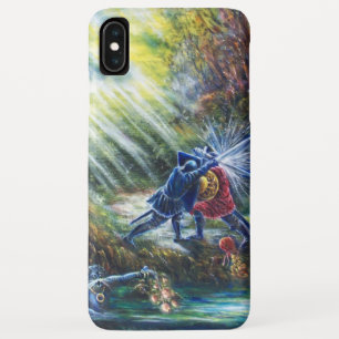 FORGOTTEN ROSE Fighting Knights,Money and Devil iPhone XS Max Case