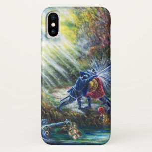 FORGOTTEN ROSE Fighting Knights,Money and Devil Case-Mate iPhone Case