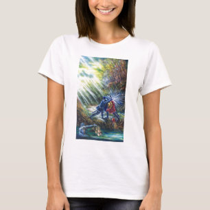 FORGOTTEN ROSE Fighting Knights,Money and Devil T-Shirt