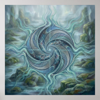 Forgotten Sea Currents Spirit Wall Art
