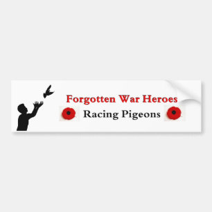 Forgotten War Heroes Bumper Sticker