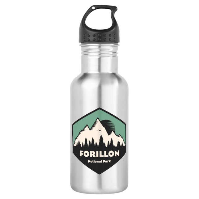 Forillon National Park 532 Ml Water Bottle (Front)