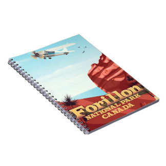 Forillon National Park, Canada travel poster Notebook