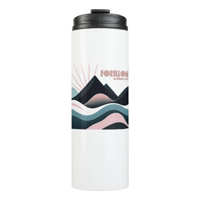 Forillon National Park Coloured Hills Thermal Tumbler (Front)