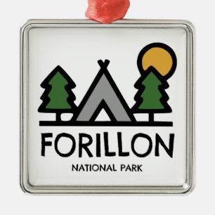 Forillon National Park Metal Ornament