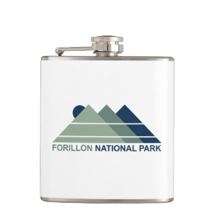 Forillon National Park Mountain Sun Hip Flask