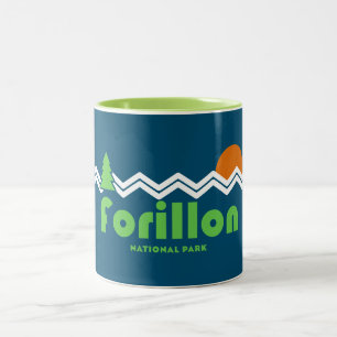 Forillon National Park Retro Two-Tone Coffee Mug